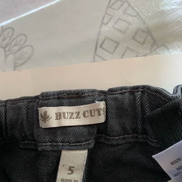 Faded blue jeans Vintage Straight Size 5. Faded black Buzz Cuts size 5. - Picture 15 of 15